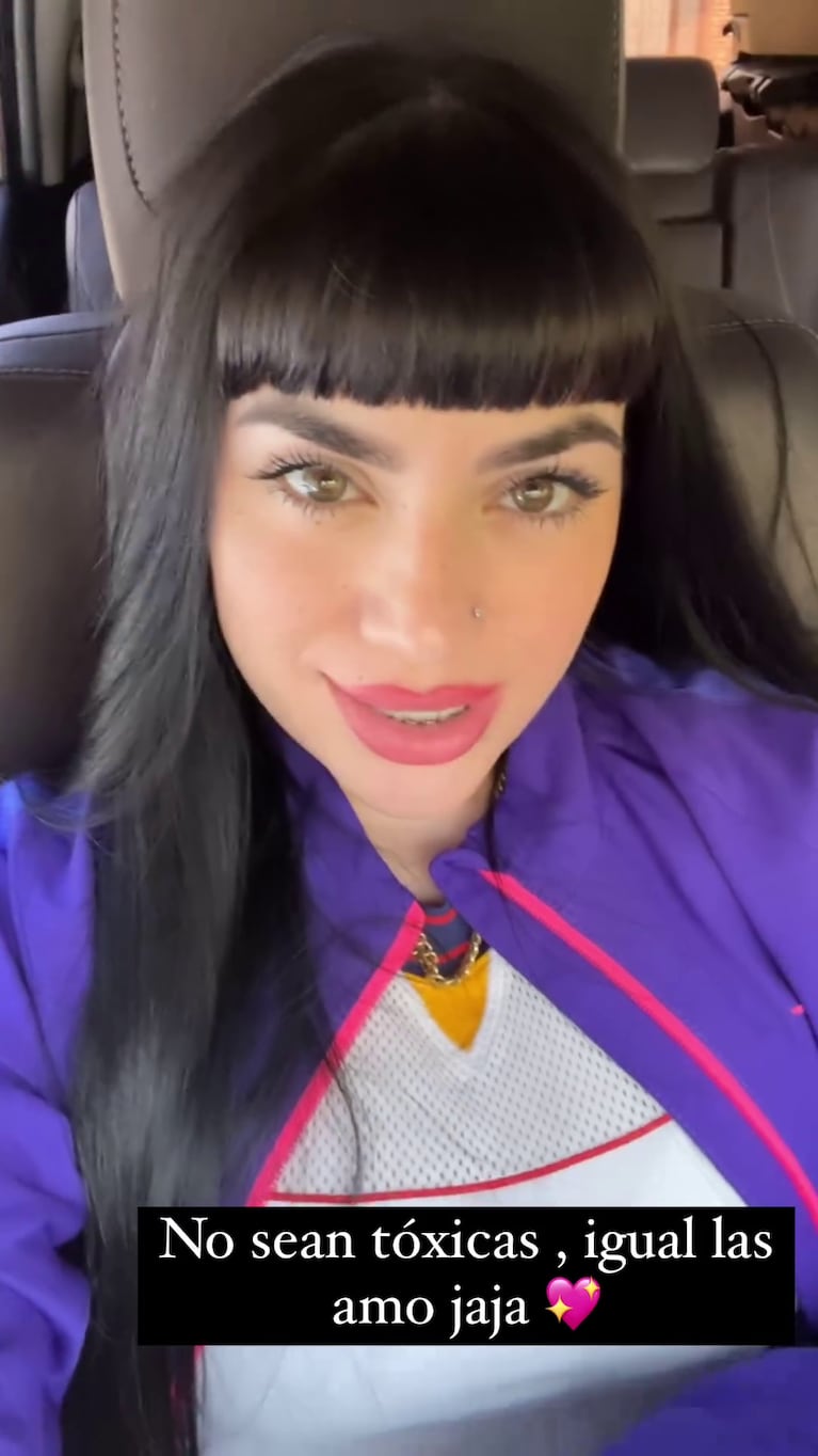 Foto: Captura de video de Instagram Stories (@jessicabelen_723)