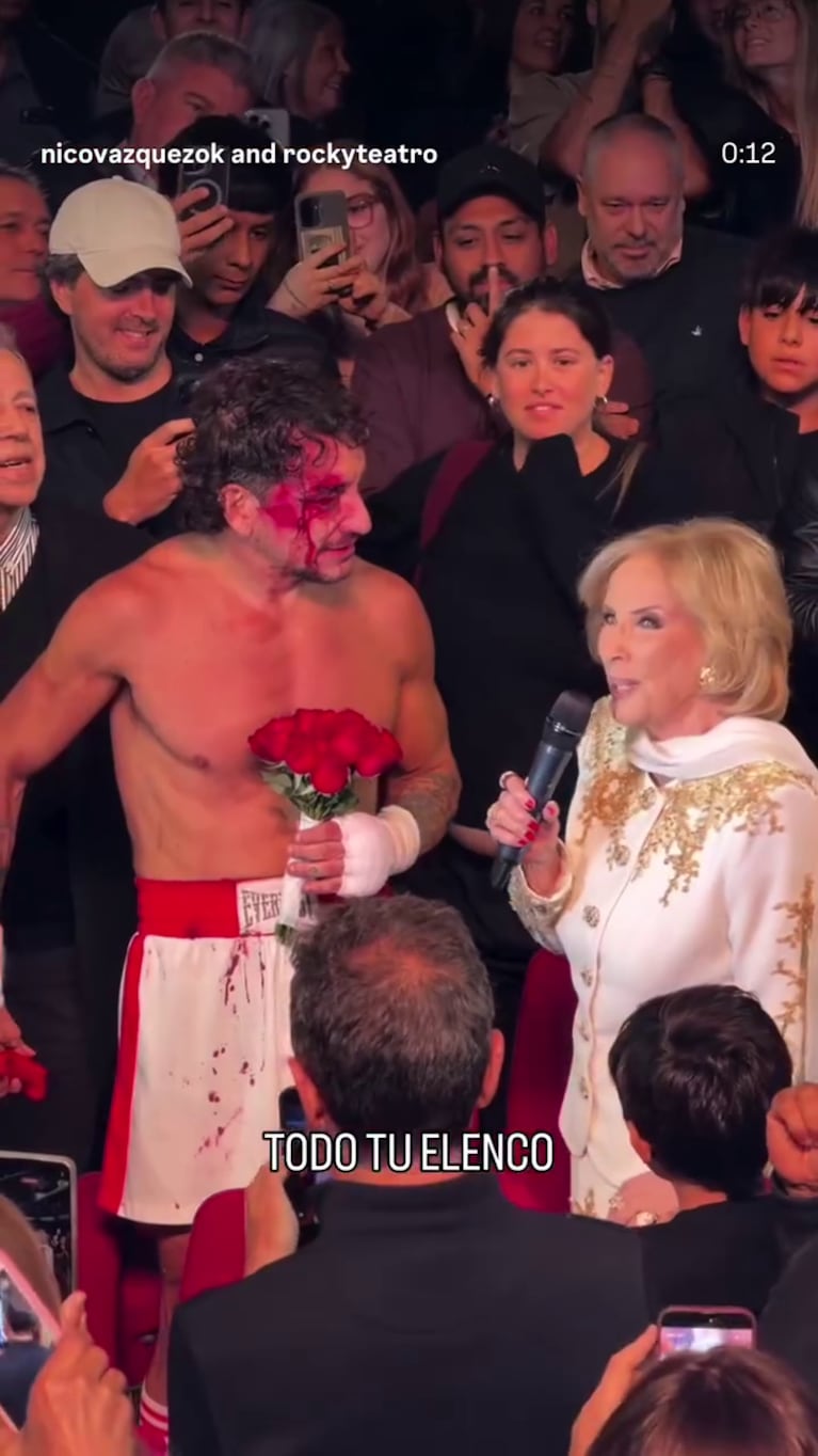 Foto: Captura de video de Instagram Stories (@nicovazquezok)