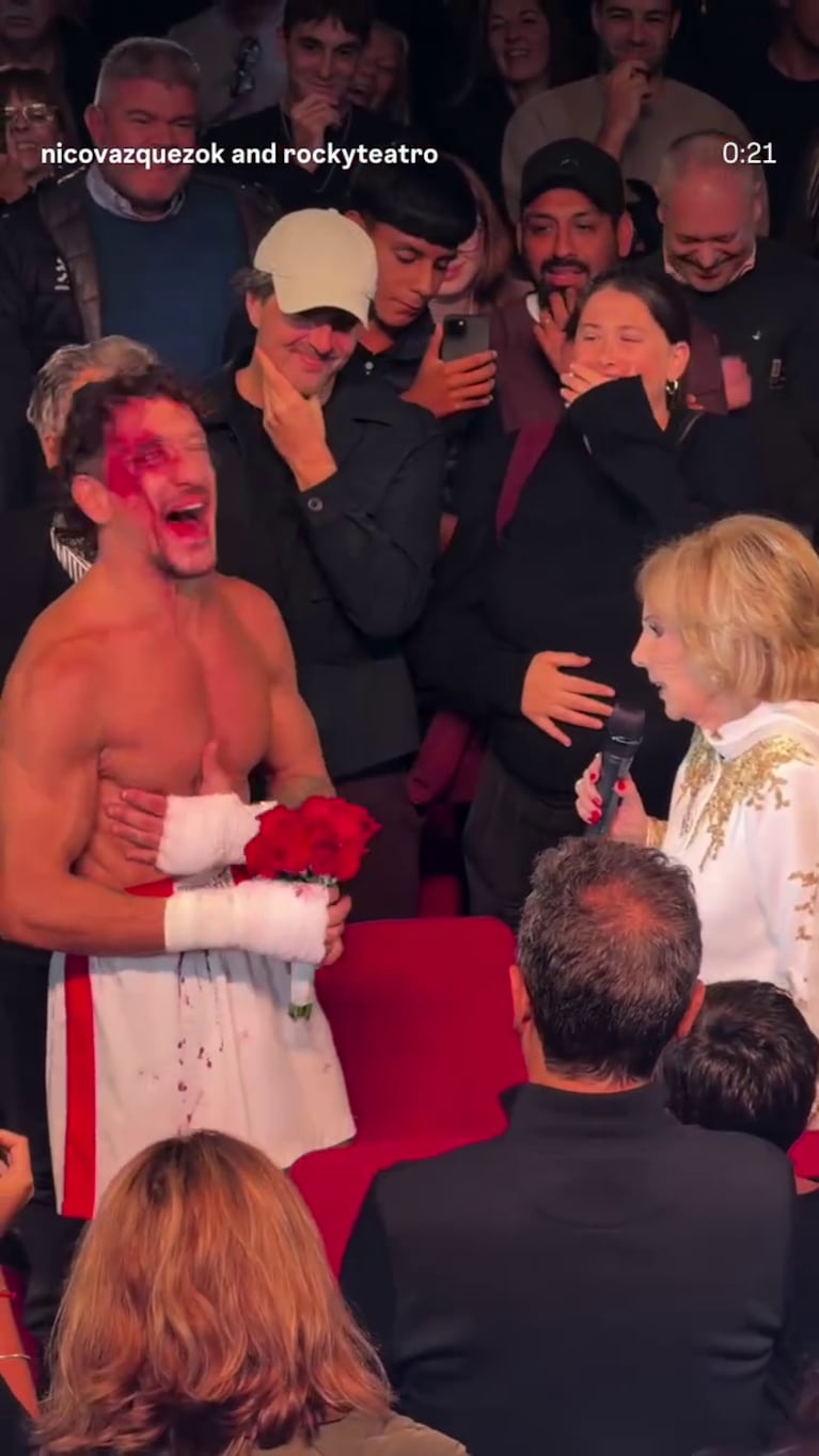 Foto: Captura de video de Instagram Stories (@nicovazquezok)