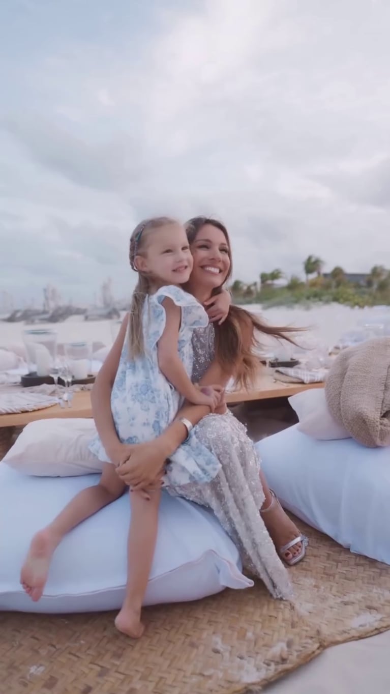 Foto: Captura de video de Instagram Stories (@pampitaoficial)