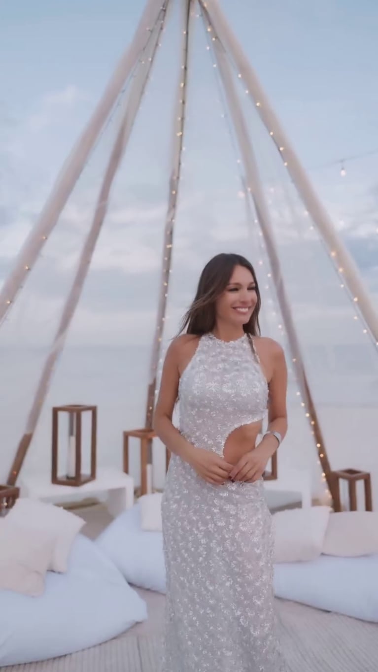 Foto: Captura de video de Instagram Stories (@pampitaoficial)