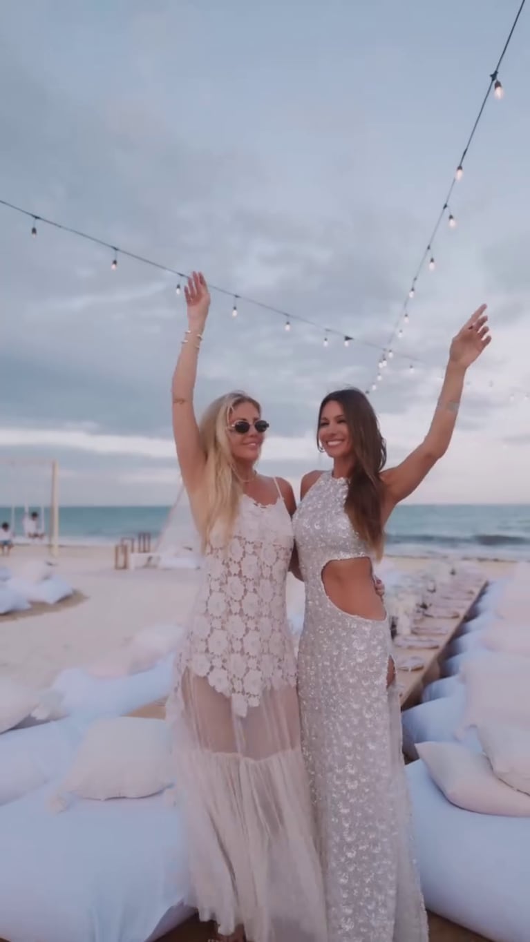 Foto: Captura de video de Instagram Stories (@pampitaoficial)