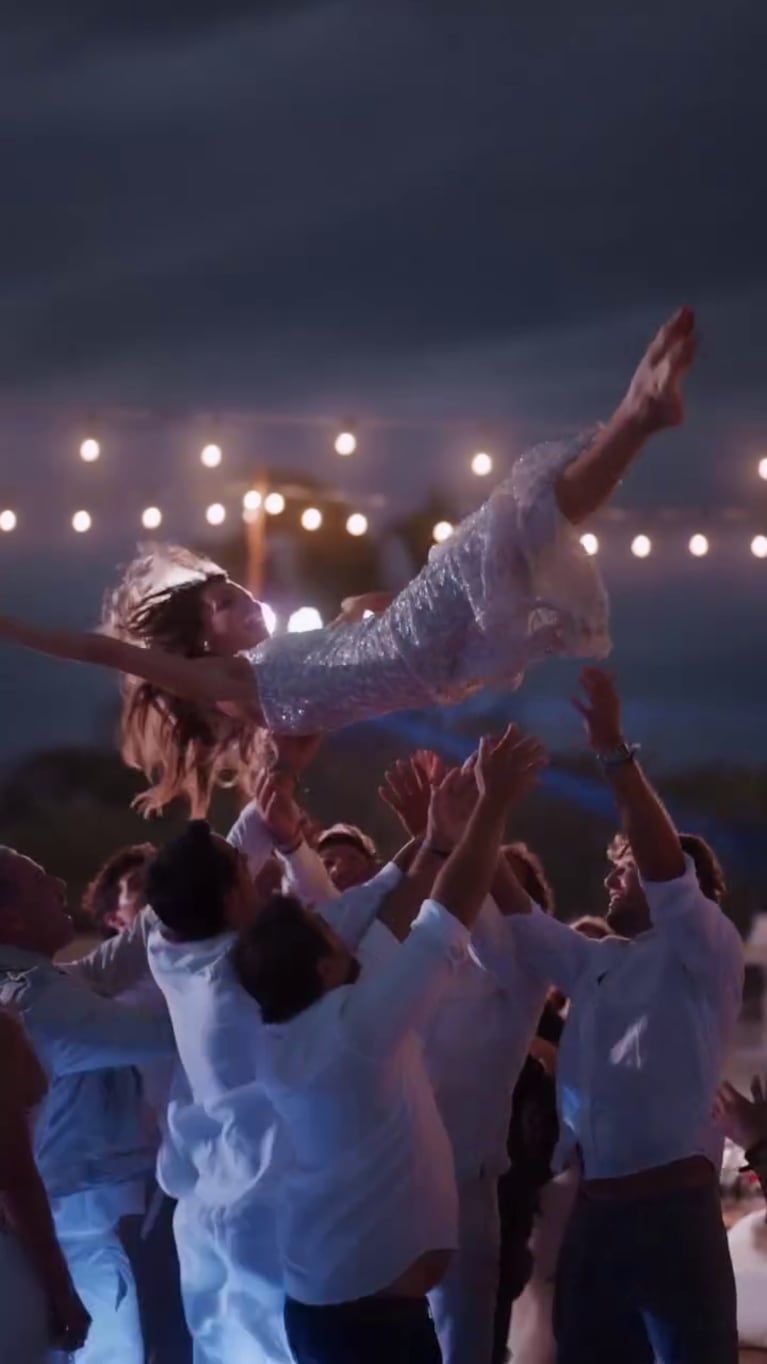 Foto: Captura de video de Instagram Stories (@pampitaoficial)