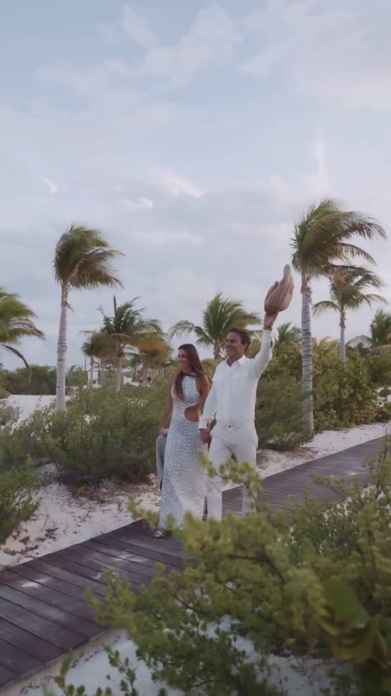 Foto: Captura de video de Instagram Stories (@pampitaoficial)