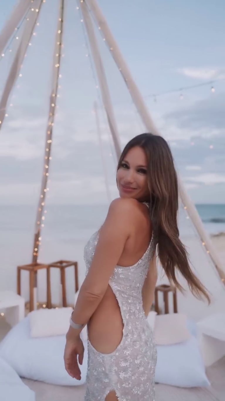 Foto: Captura de video de Instagram Stories (@pampitaoficial)