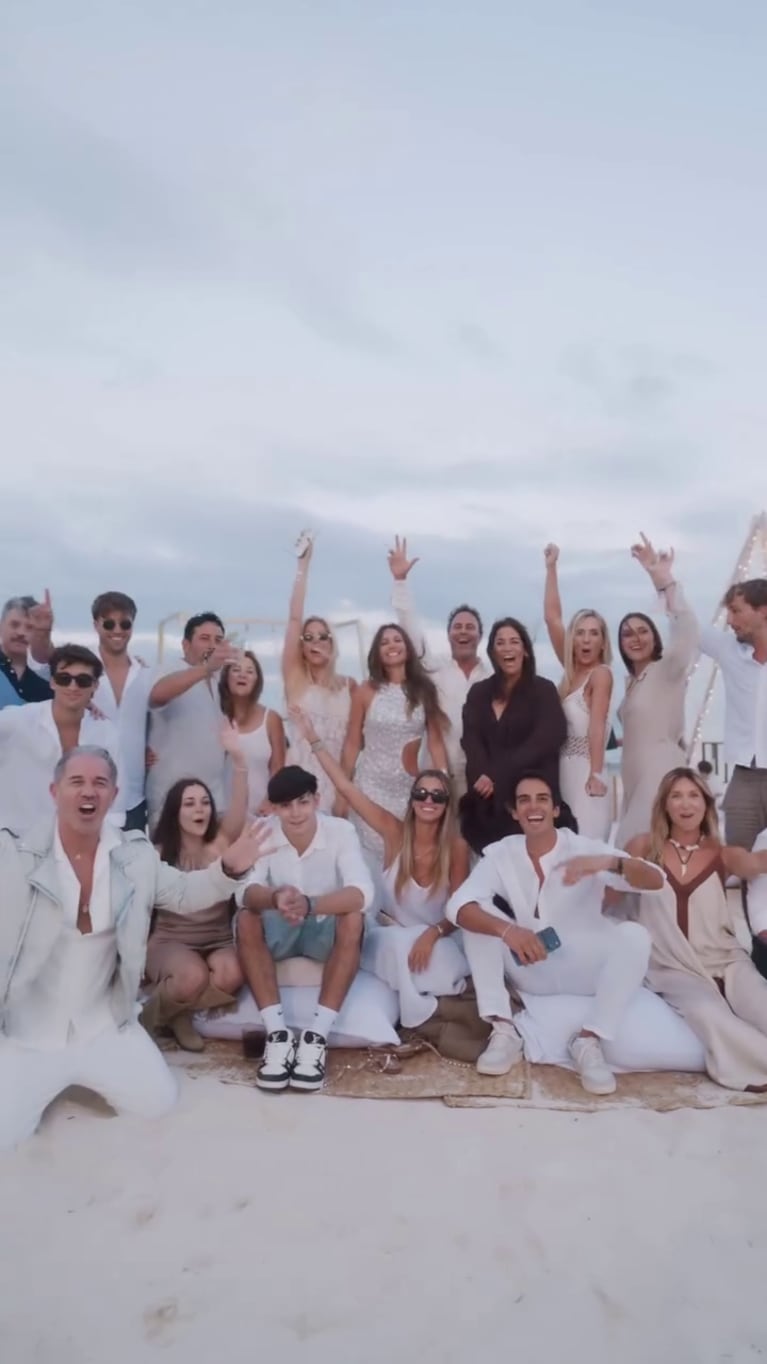 Foto: Captura de video de Instagram Stories (@pampitaoficial)