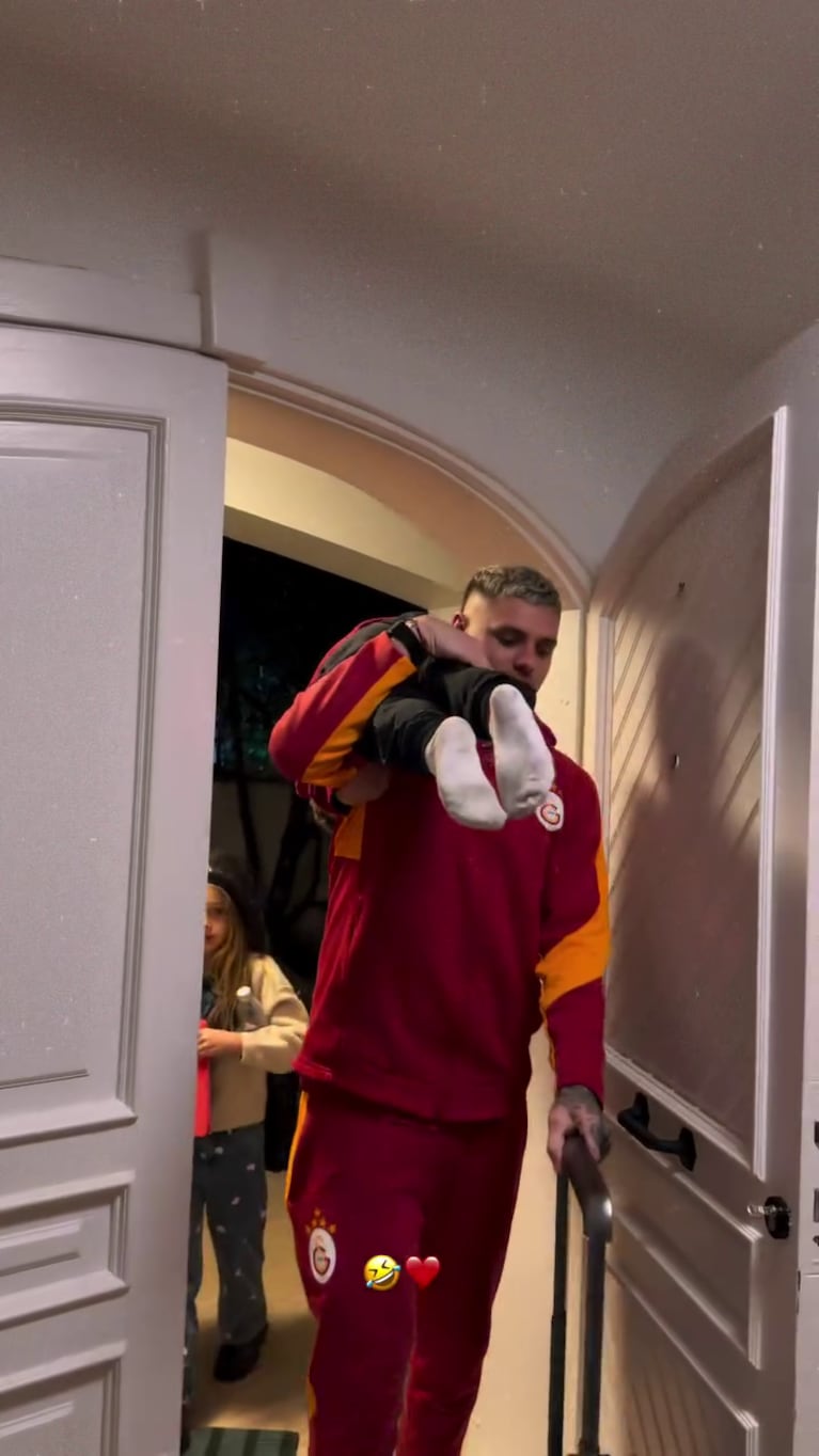 Foto: Captura de video de Instagram Stories (@wanda_nara)