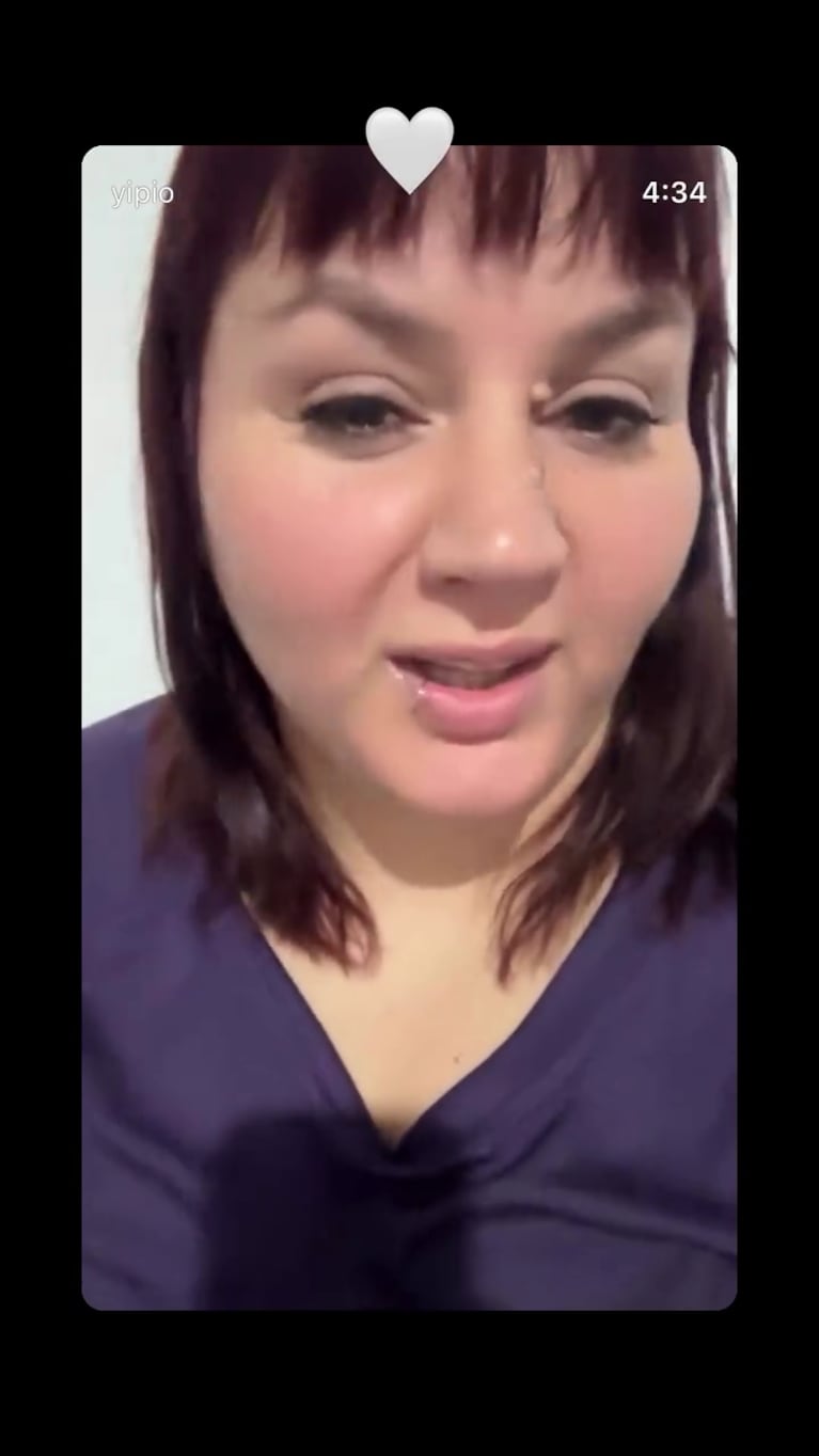Foto: Captura de video de Instagram Stories (@yipio)