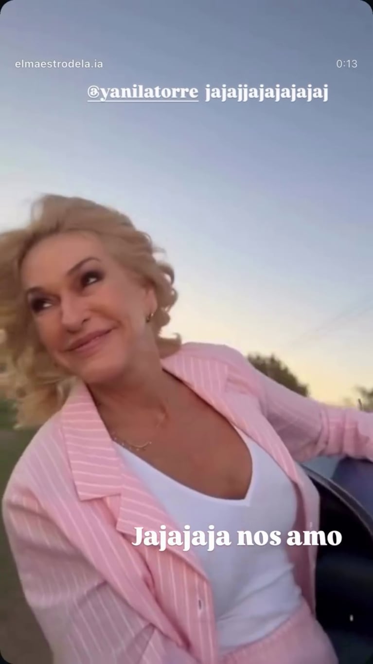 Foto: Captura de video de Instagram (@yanilatorre)