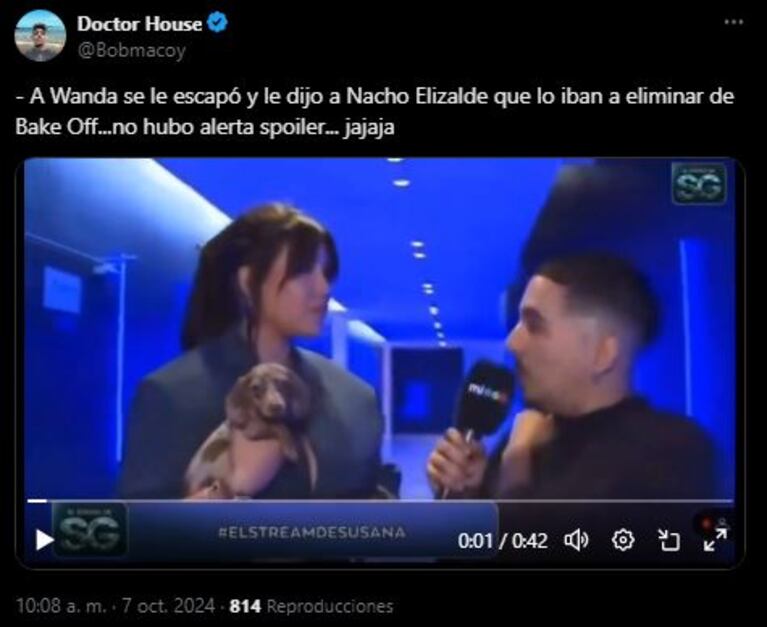 Foto: Captura de video de X (@Bobmacoy)