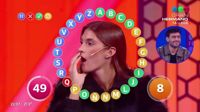 Foto: Captura de video de X (@brillamila)