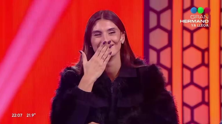 Foto: Captura de video de X (@brillamila)