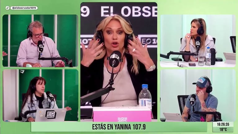 Foto: Captura de video de X (@Observador1079)