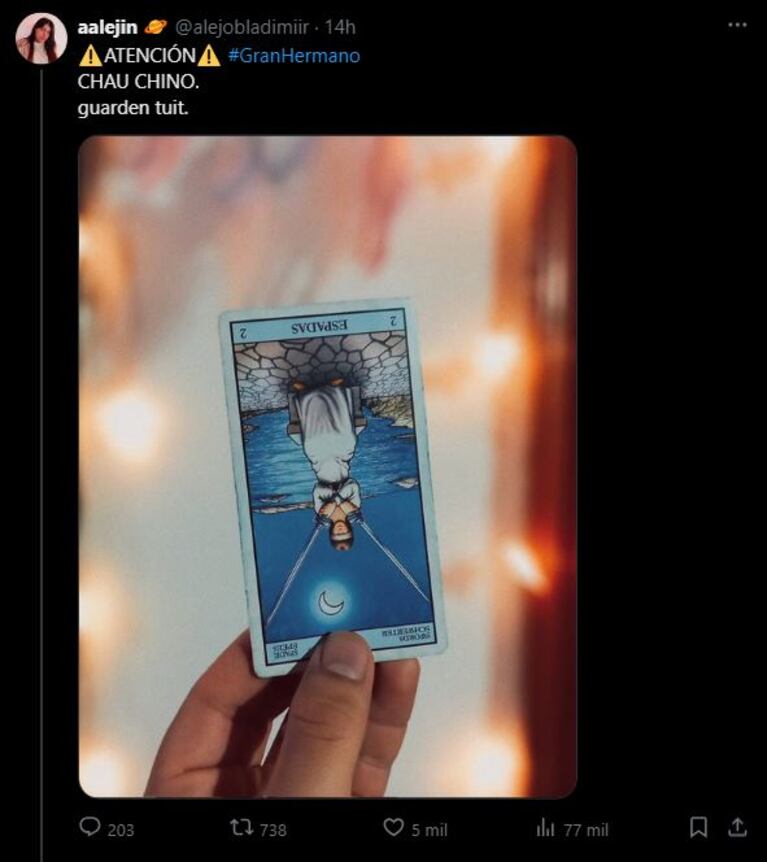 Foto: Captura de X (@alejobladimiir)