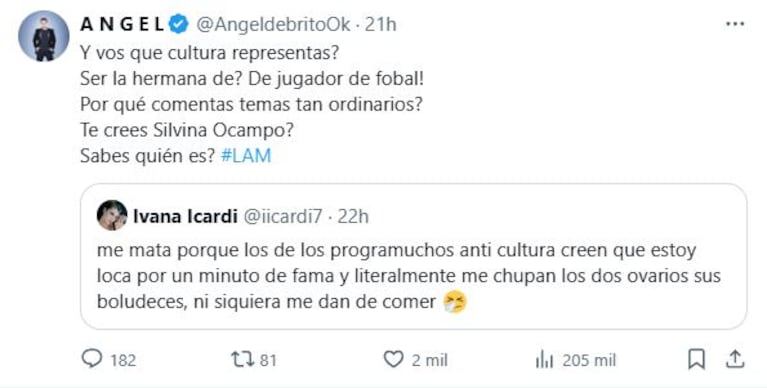 Foto: Captura de X (@AngeldebritoOk)