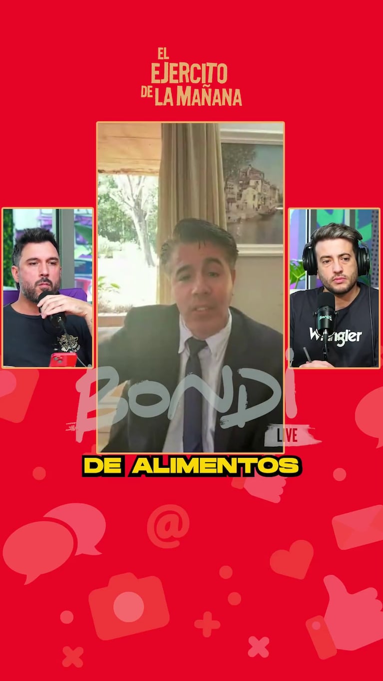 Foto: Captura de X (@bondi_liveok)