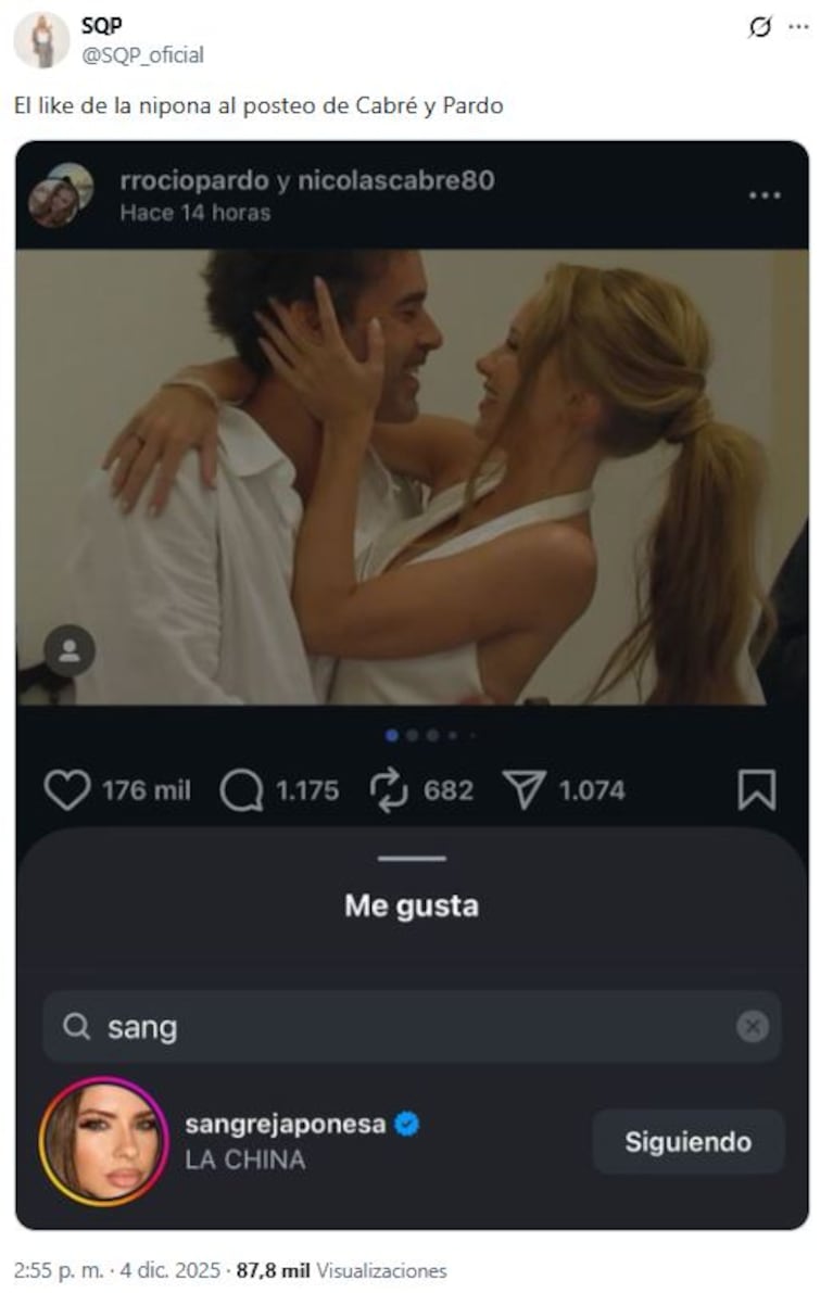 Foto: Captura de X (@SQP_oficial)