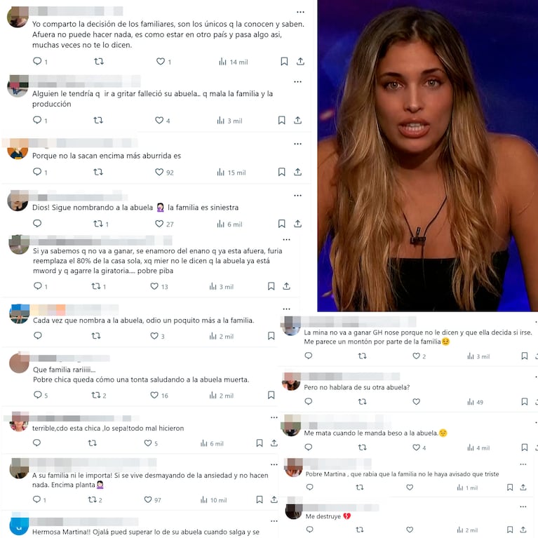 Foto: captura de X y de Telefe, Gran Hermano.