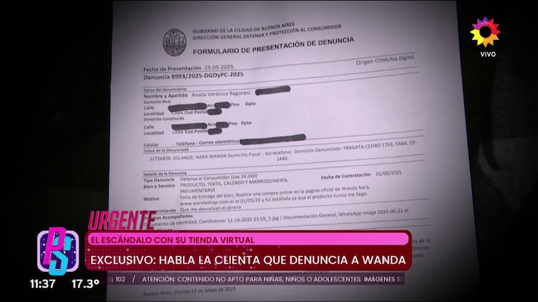 Foto: Captura (eltrece)