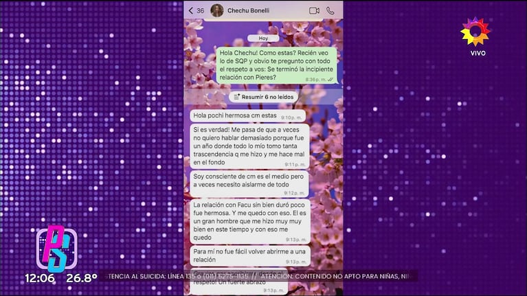 Foto: Captura (eltrece)