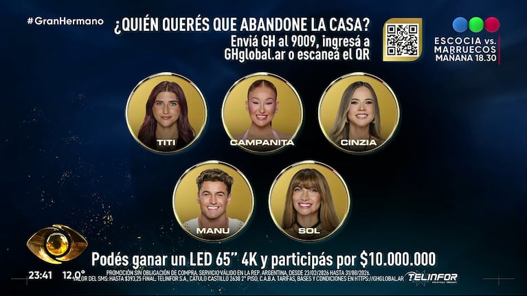 Foto: Captura (Telefe)