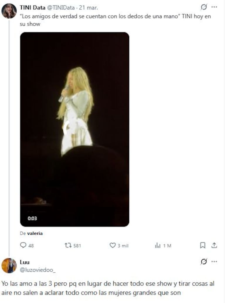 Foto: captura X/ @luzoviedoo_