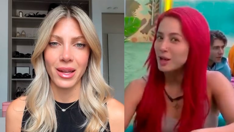 Foto: capturas de video Cande Ruggeri y Flor Vigna