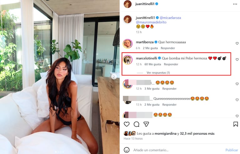 Foto de Instagram @juanittinelli1