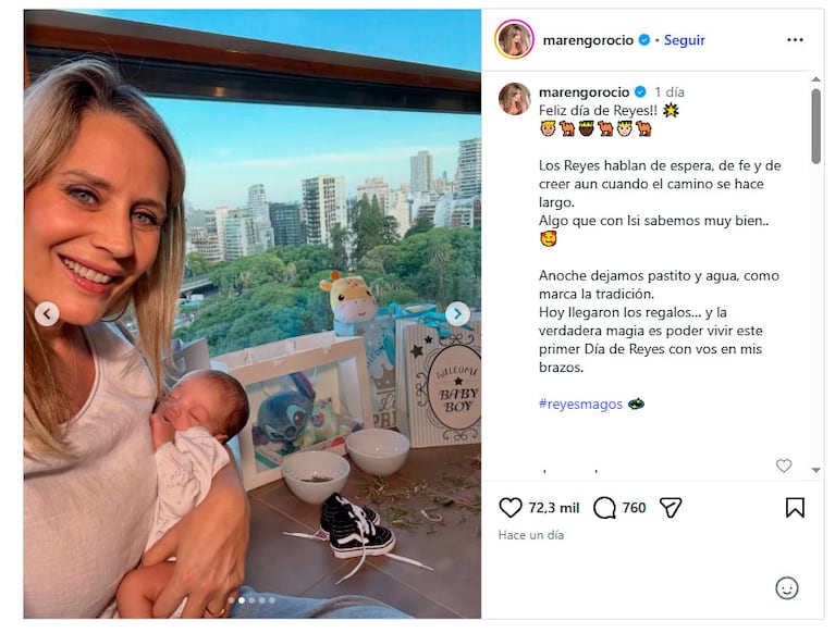 Foto de Instagram @marengorocio