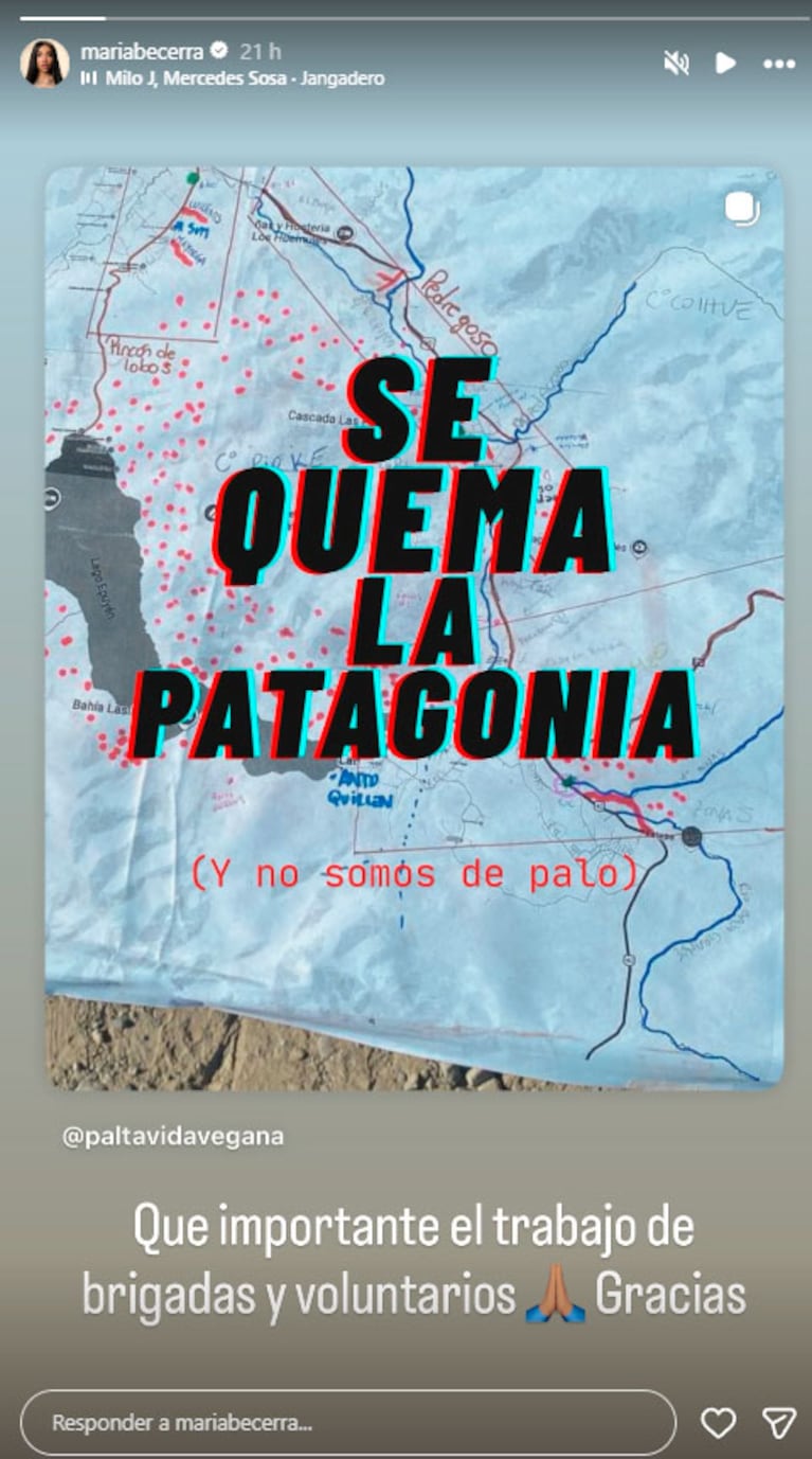 Foto de Instagram @mariabecerra