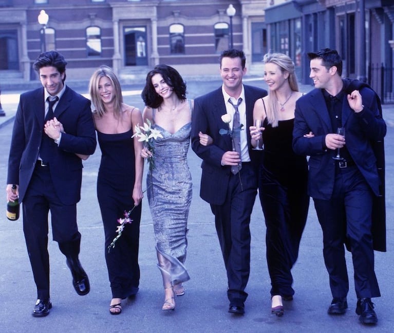 Foto del elenco de Friends (Foto: Instagram @mleblanc)