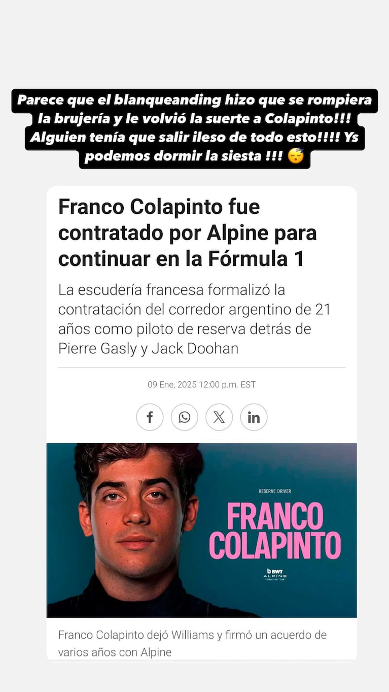 Foto: Instagram