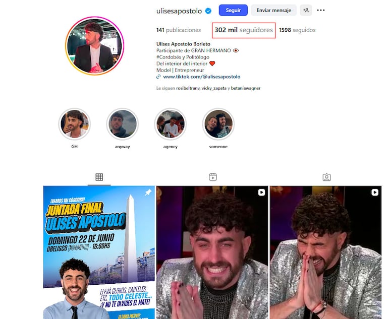 Foto: Instagram.