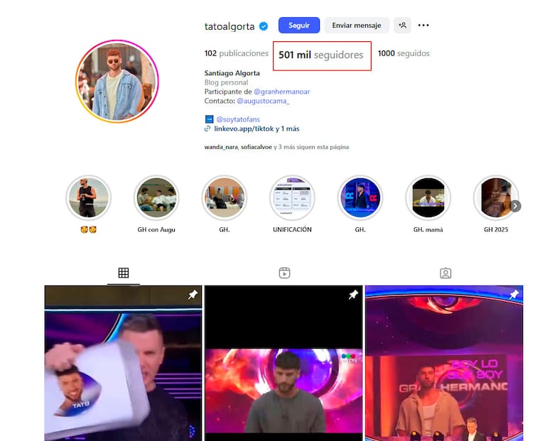 Foto: Instagram.
