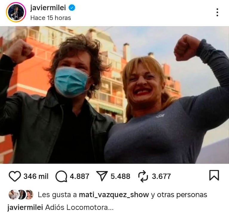 Foto: Instagram.