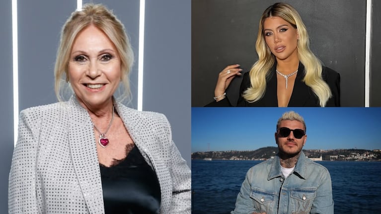Foto: Instagram (@ana.rosenfeld, @wanda_nara y @mauroicardi)