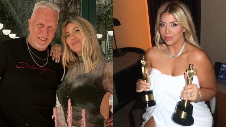 Foto: Instagram (@andres_r_nara y @wanda_nara)