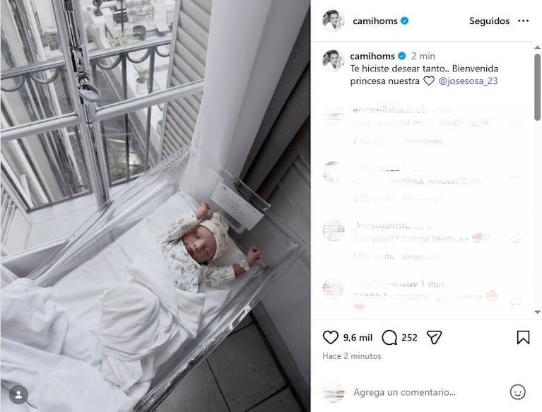 Foto: Instagram (@camihoms)