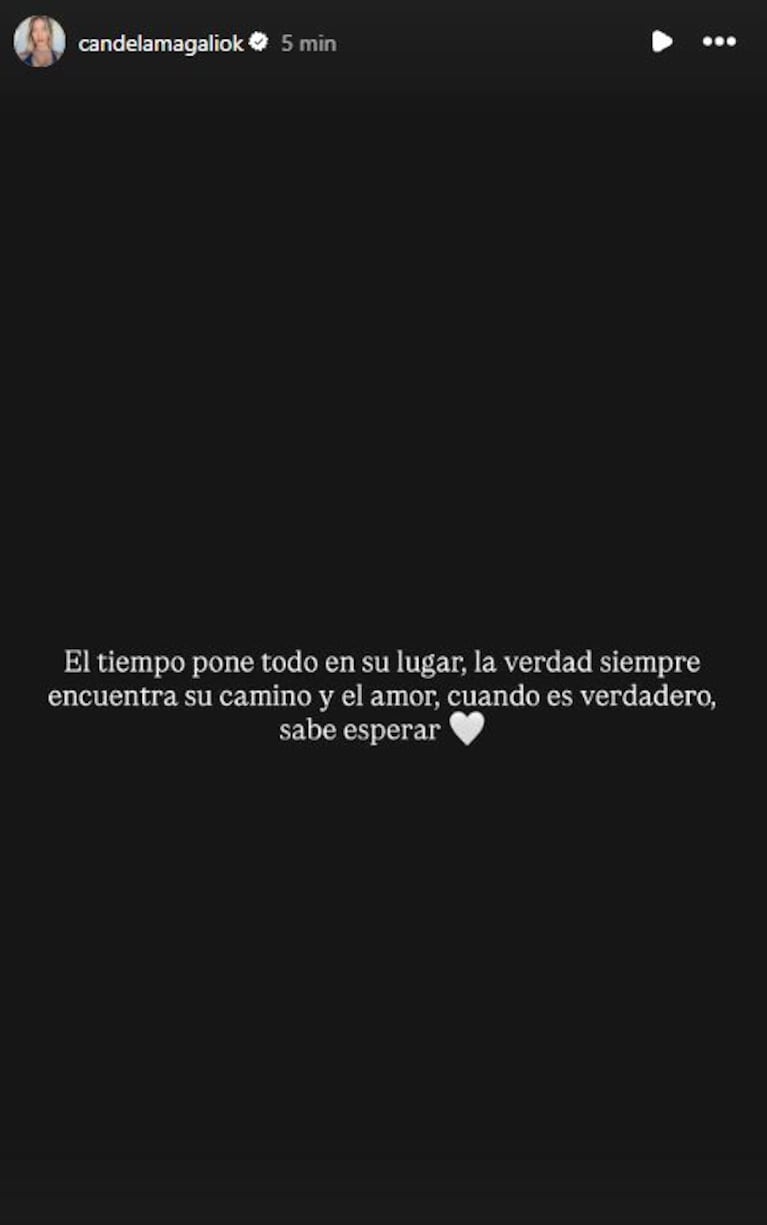 Foto: Instagram (@candelamagaliok)