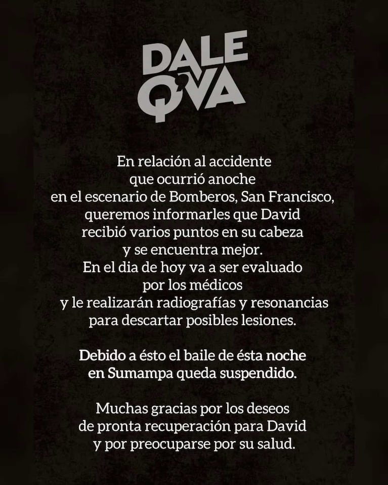 Foto: Instagram @daleqva.oficial