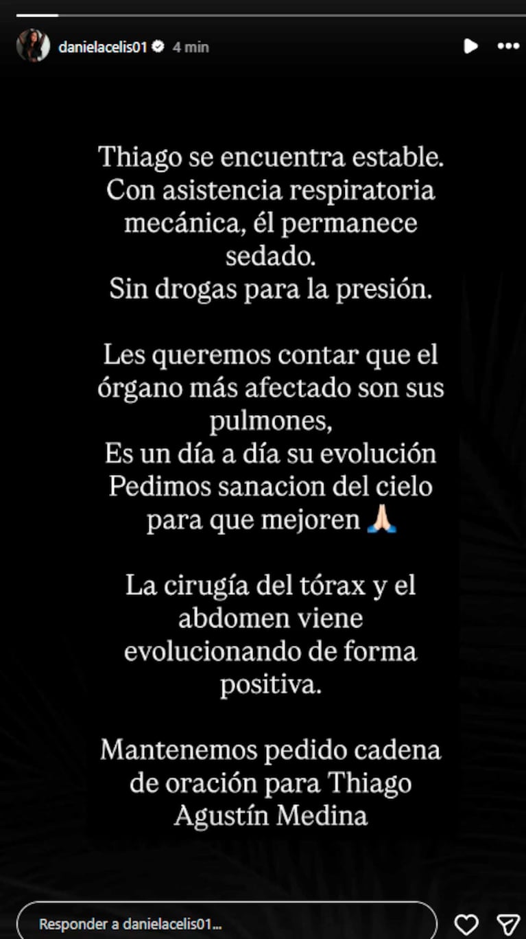 Foto: Instagram @danielacelis01