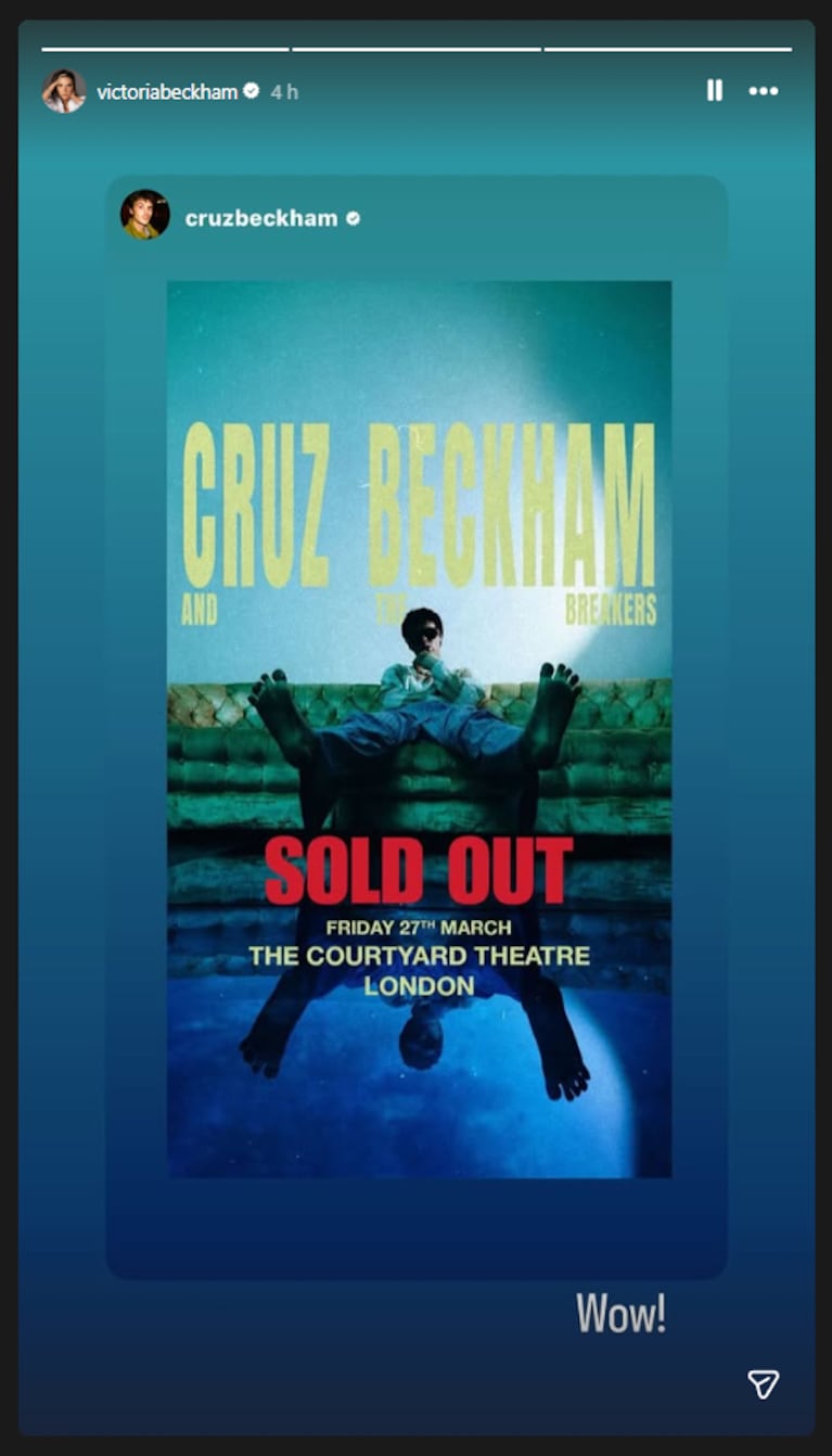 Foto: Instagram de Victoria Beckham