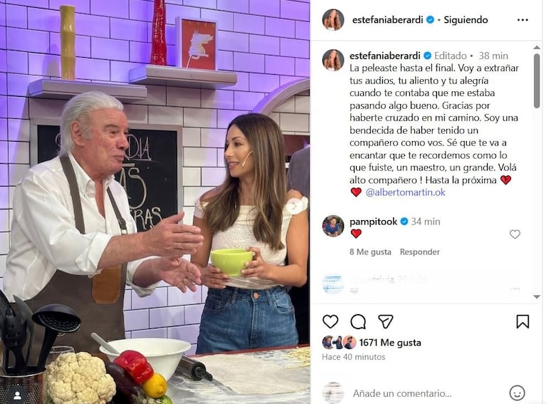 Foto: Instagram (@estefaniaberardi)