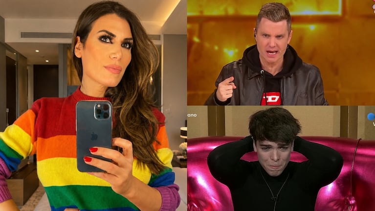 Foto: Instagram (@flordelave) y Capturas (Telefe)