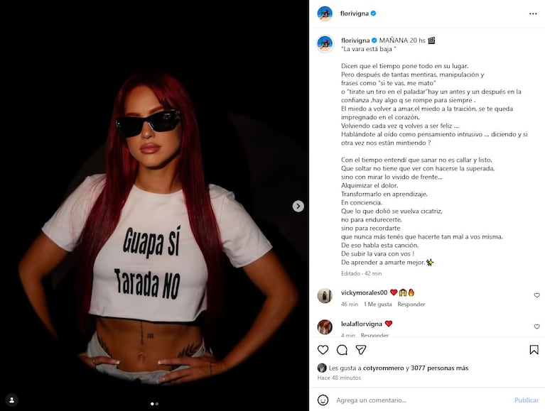 Foto: Instagram (@florivigna)