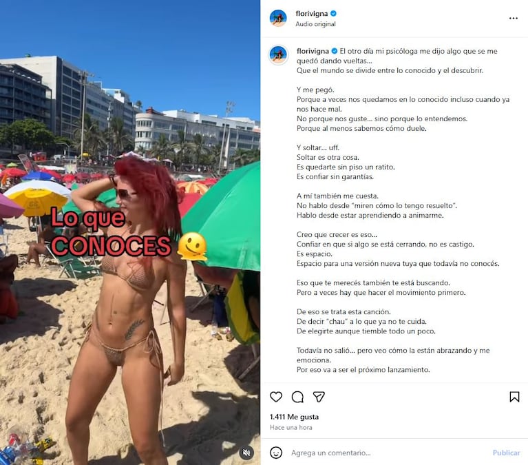 Foto: Instagram (@florivigna)