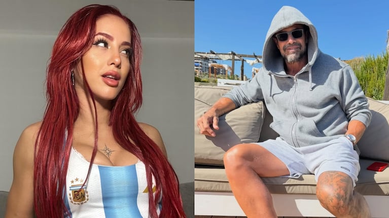 Foto: Instagram (@florivigna y @castrolucianook)