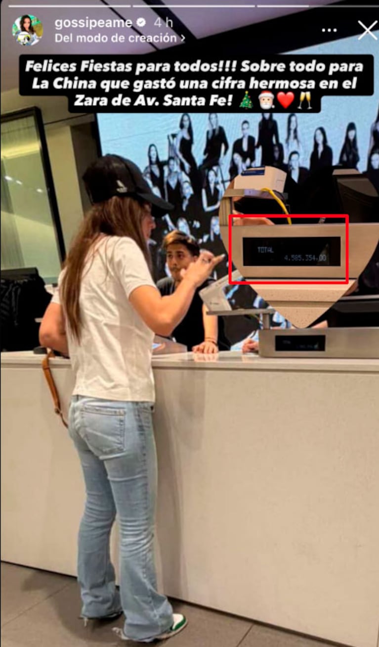 Foto Instagram @Gossipeame