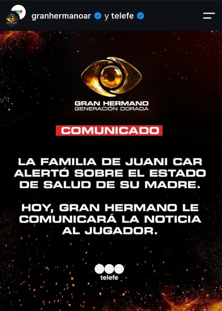 Foto: Instagram (@granhermanoar)