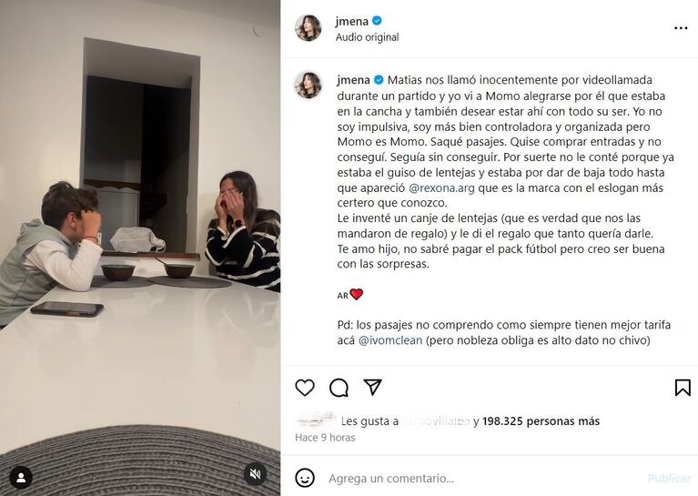 Foto: Instagram (@jmena)
